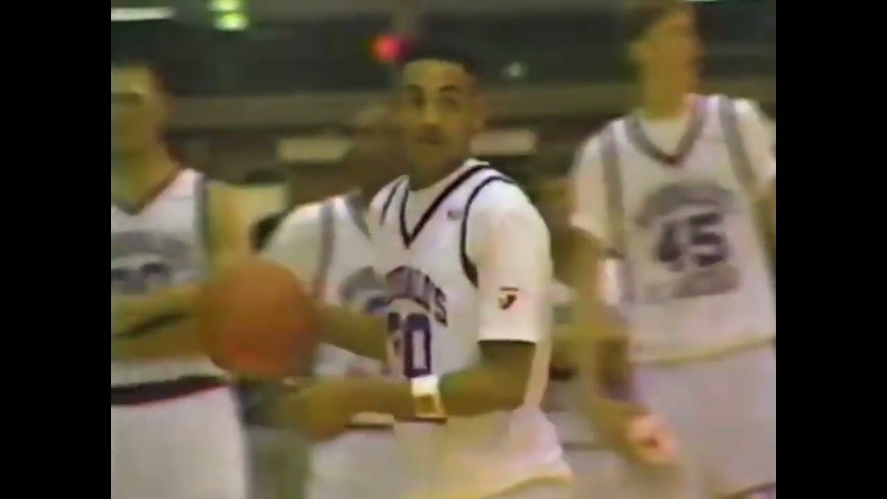 Grant Hill Rocks the Cradle in the 1990 McDonald's All-American Dunk Contest