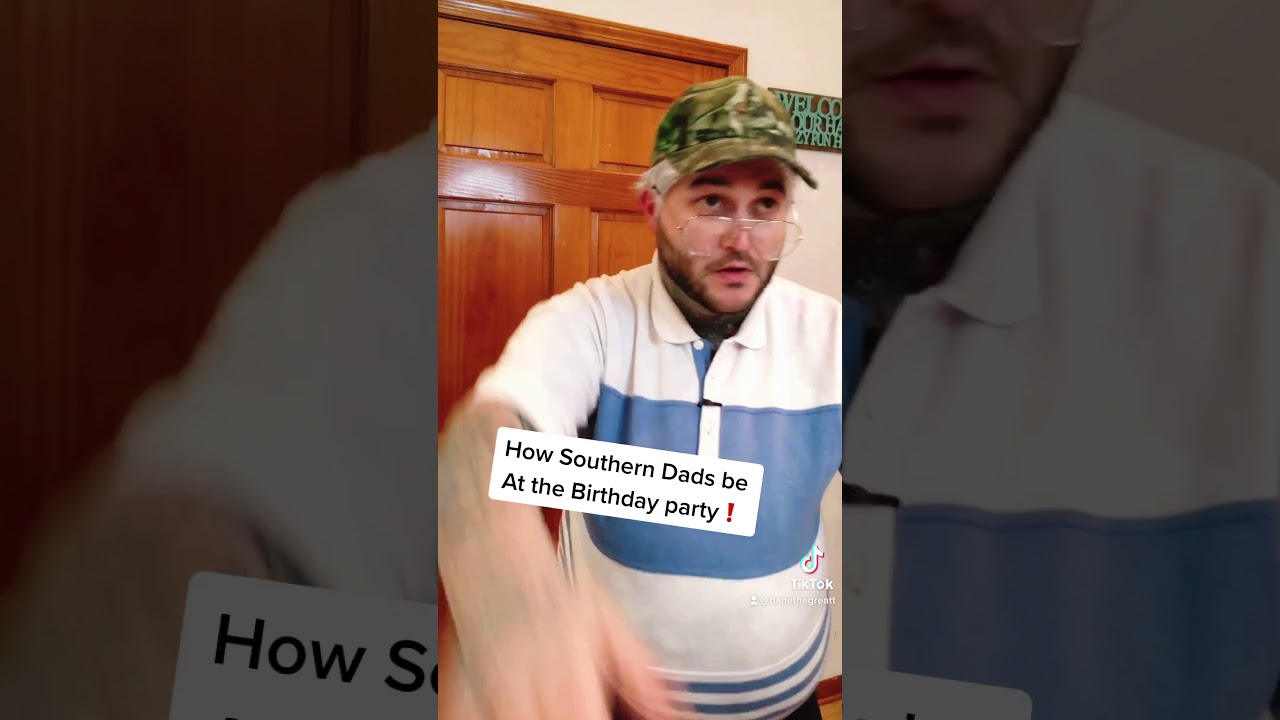 Southern dads at a birthday party be like! #youtuber #comedy #southern