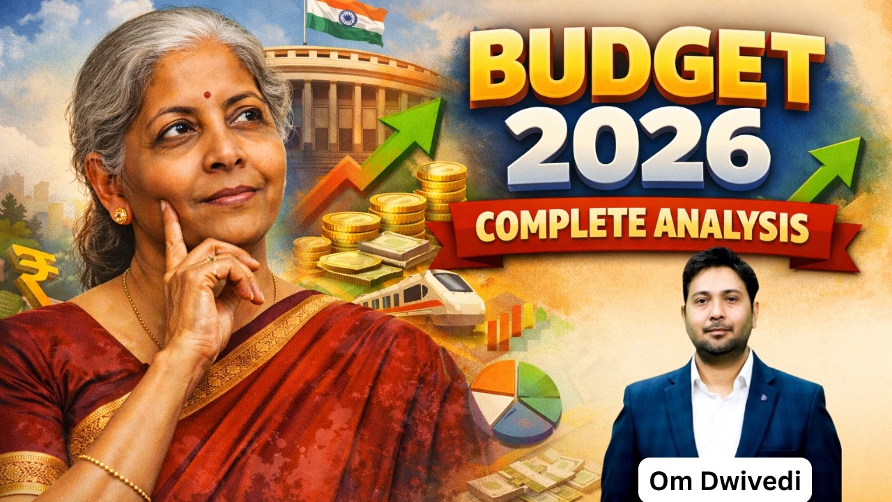 2 February | Budget 2026 | Complete Analysis | Om Dwivedi | Vivechna IAS Academy