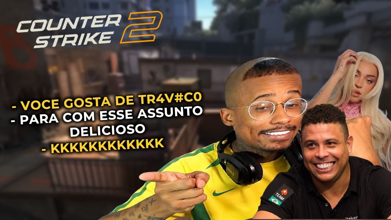 ESSA IMITAÇÃO DO RONALDO NO CS É INTACÁVEL! KKKKKKK