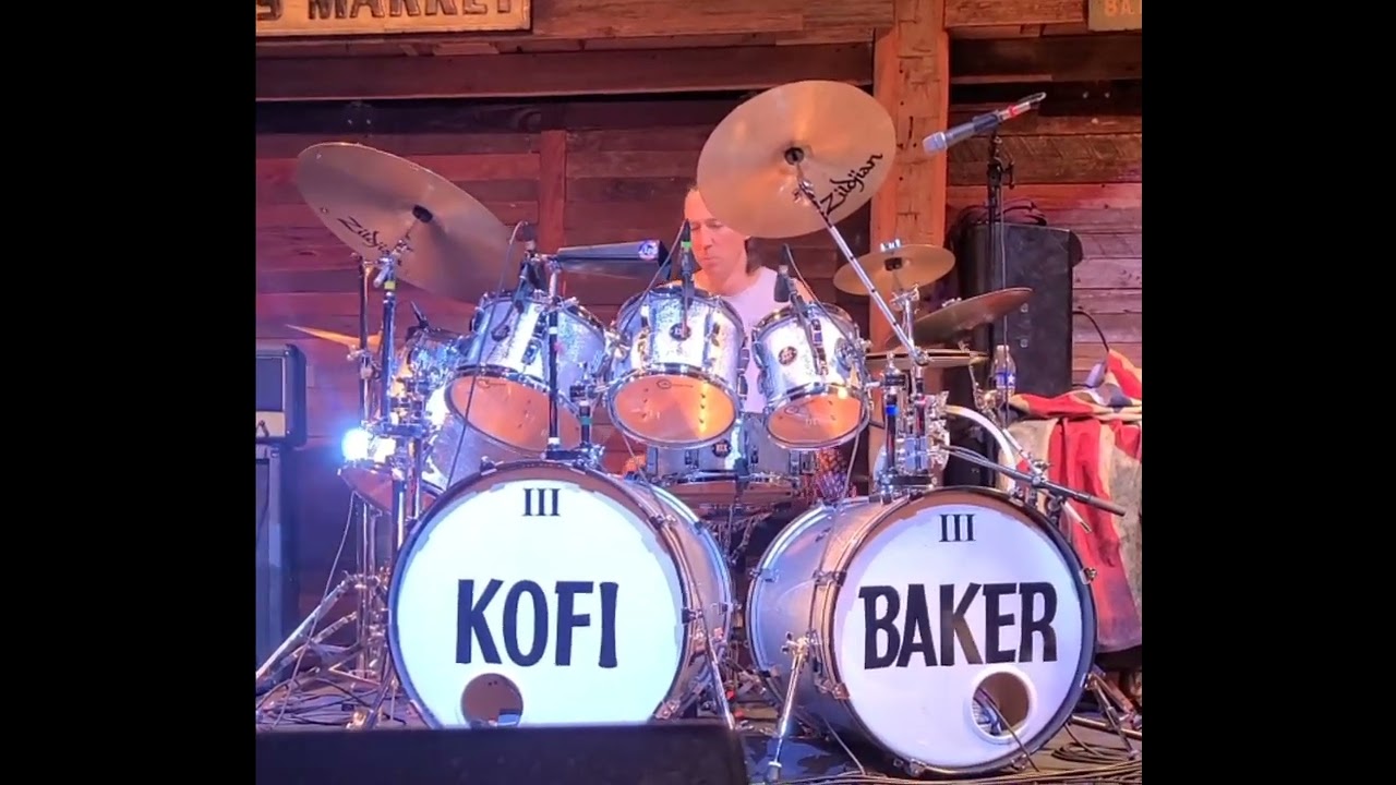 Kofi Baker Drum Solo (Dosey Doe's/ The Woodlands, TX / April 17, 2022)