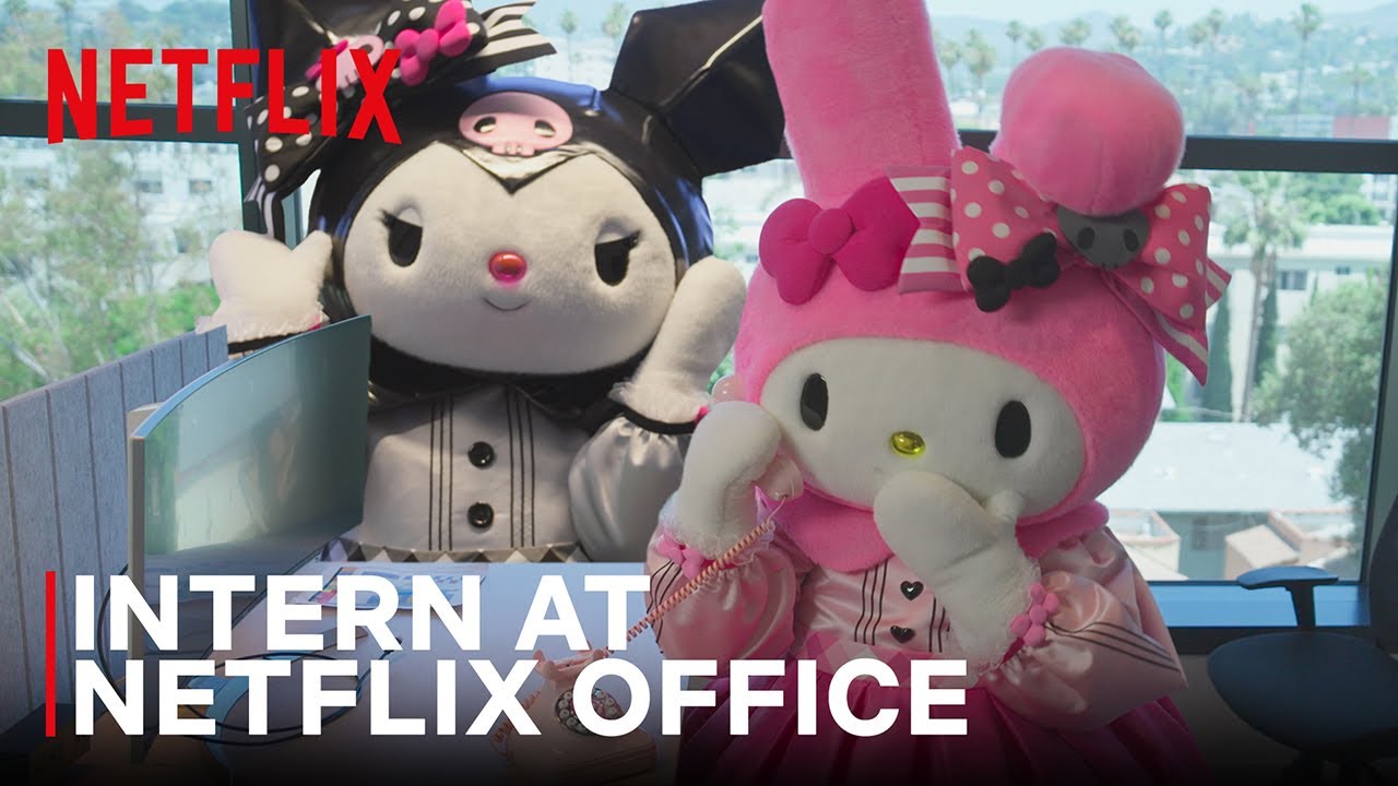 My Melody & Kuromi Take Over Netflix HQ | My Melody & Kuromi | Netflix