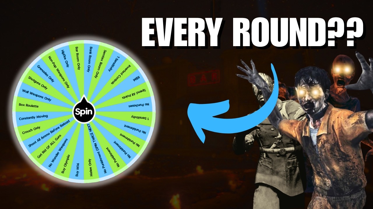 BO2 Zombies But Every Round I Get Punished