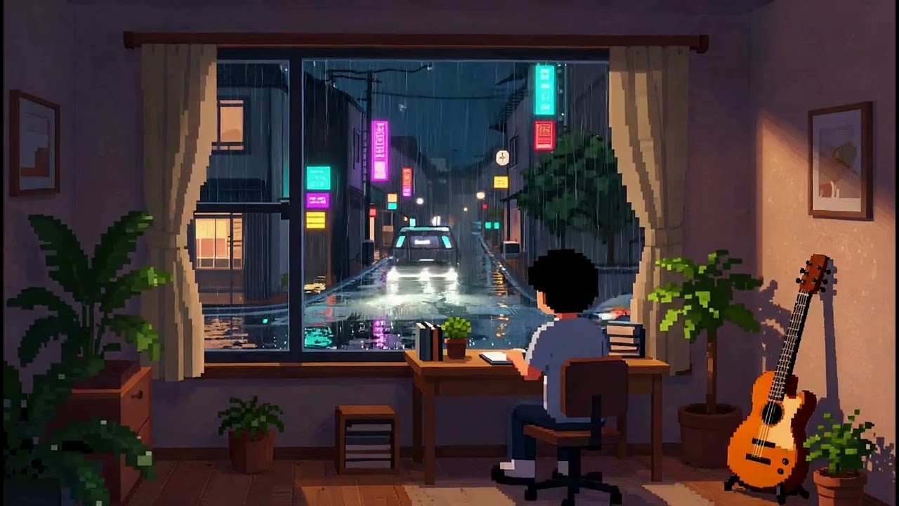 🎶 บีทเศร้านิดๆ: Ambient Lo-fi Mix | 10 นาทีสำหรับการเรียนและผ่อนคลาย