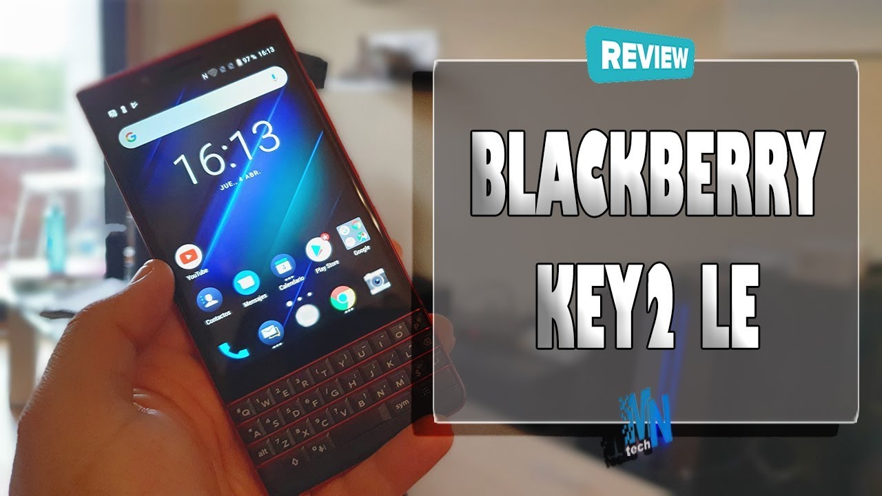 ⭐ BLACKBERRY KEY2 LE review ⭐ Viene de otro mundo 👽 #blackberrymobile #blackberrykey2le