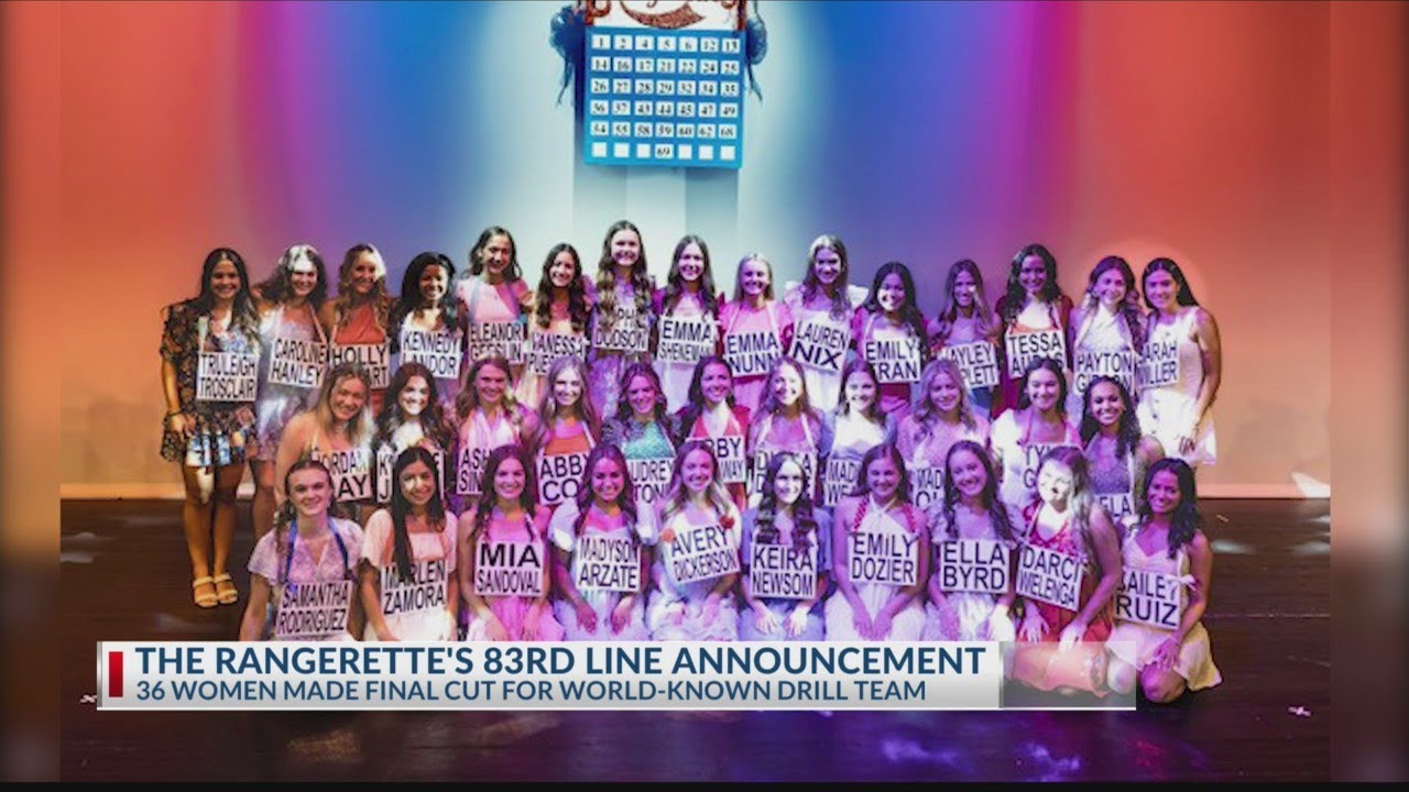 11 East Texans named to 83rd line of the world-famous Kilgore Rangerettes