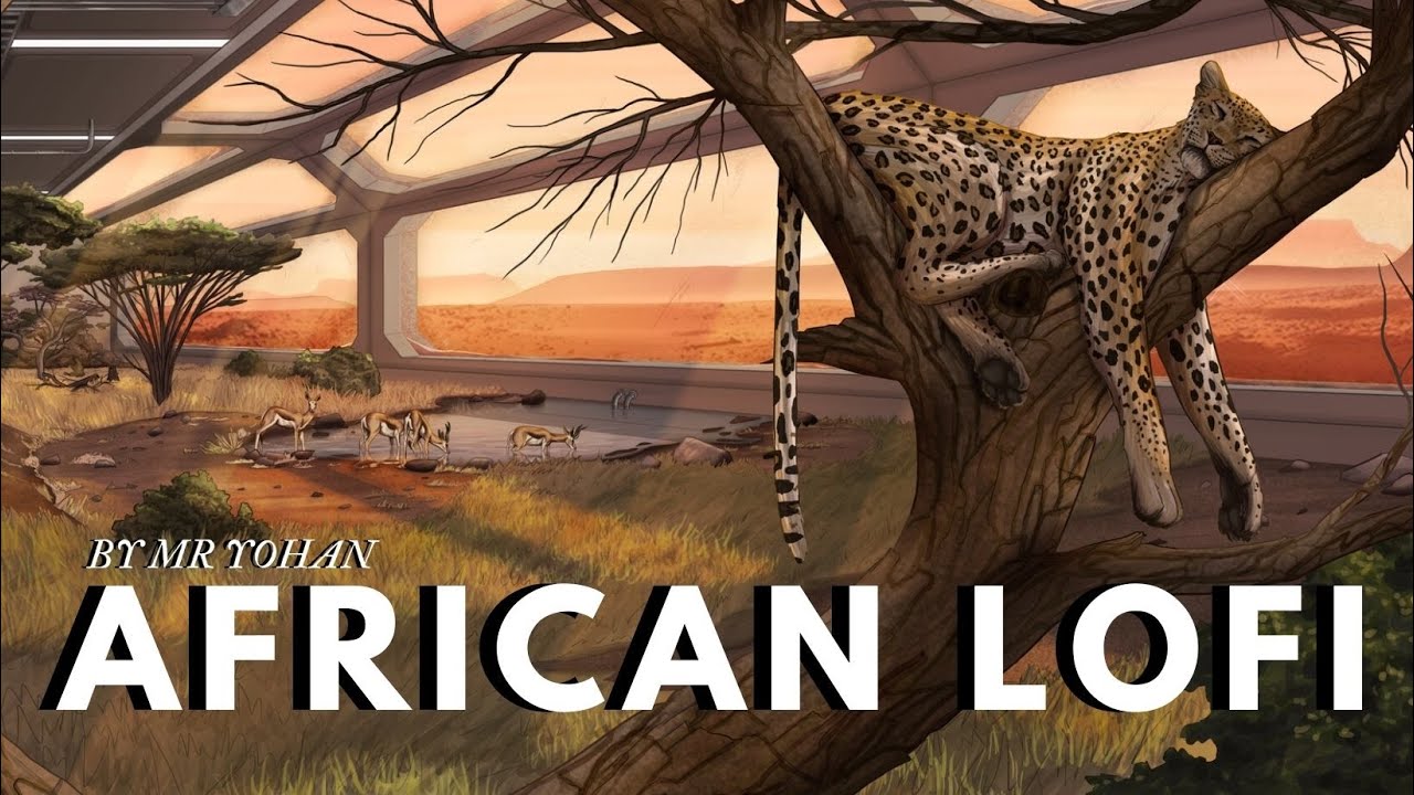 Chill Lofi Afrobeats Music ☁️ African Lofi Sleep Mix
