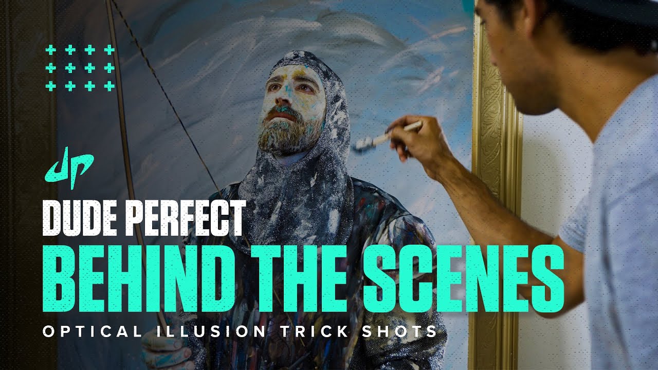 Optical Illusion Trick Shots (Behind The Scenes)