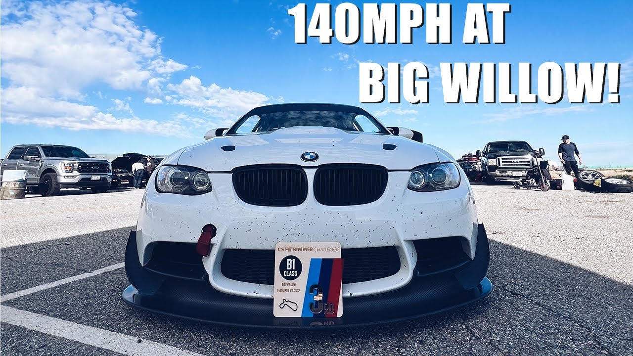 E92 M3-TA @ BIG WILLOW - 1:24.3 on STREET TIRES!