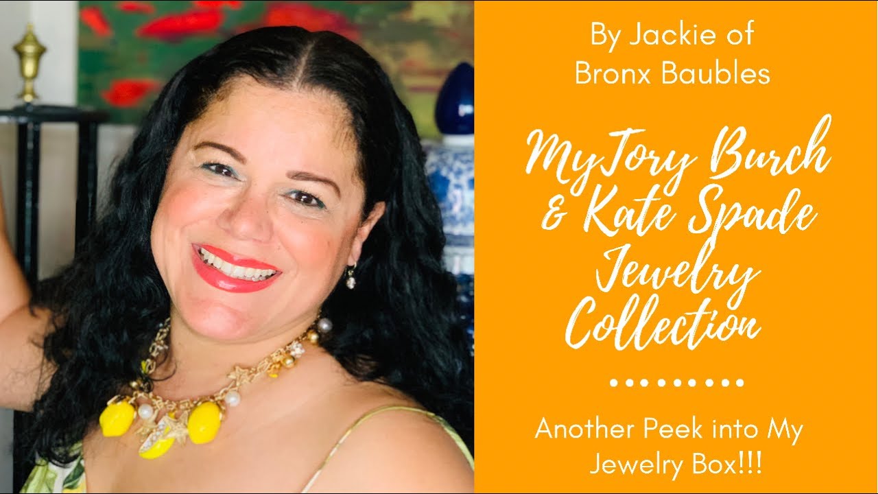 My Tory Burch and Kate Spade Jewelry Collection from my jewelry box.