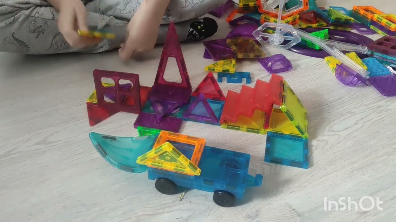 Rób co chcesz z klocków magnetycznych 😊