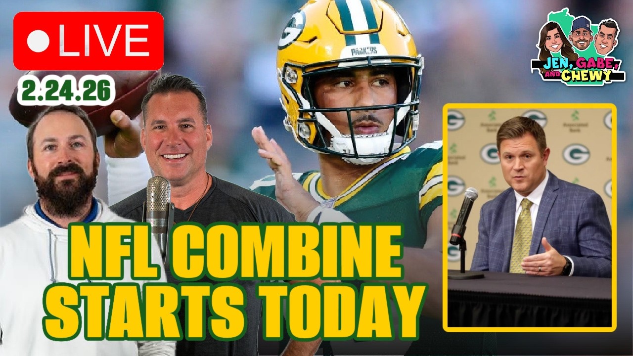 LIVE REACT: What Packers Fans Must Learn from the NFL Combine | Is Love the Next Super Bowl QB?