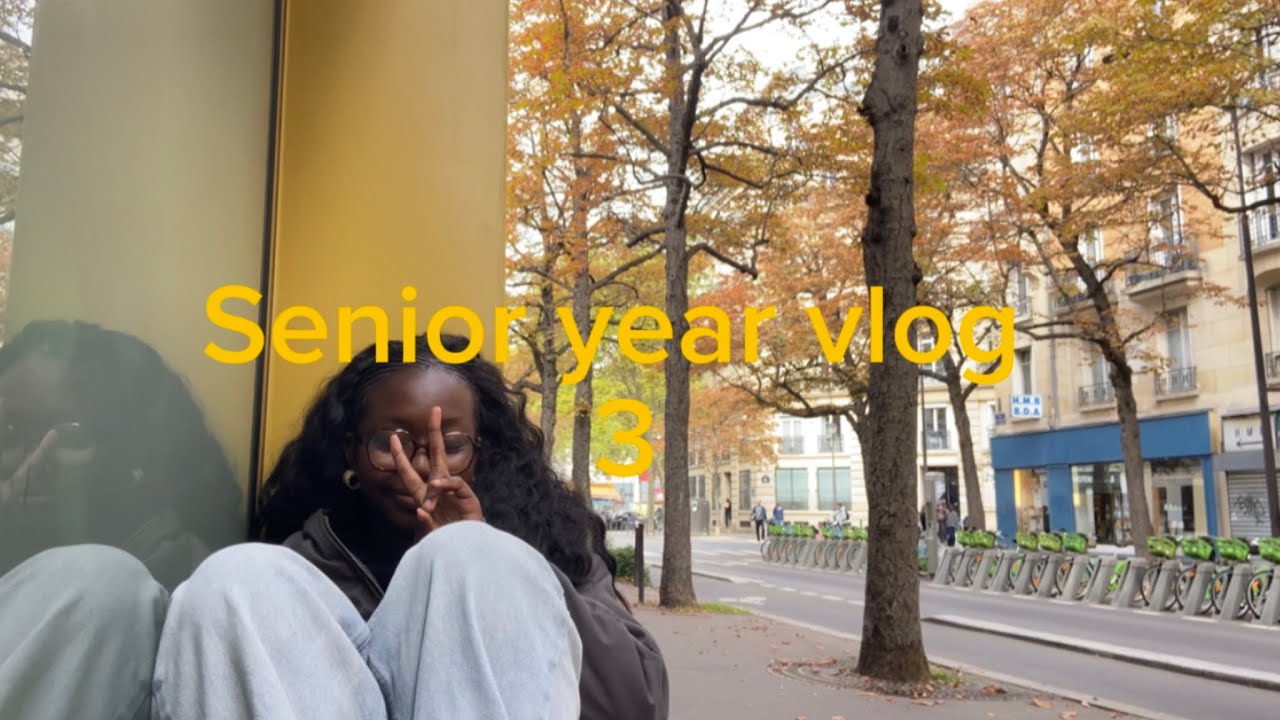 SENIOR YEAR VLOG 3(les vacances arrivent ☮️) 