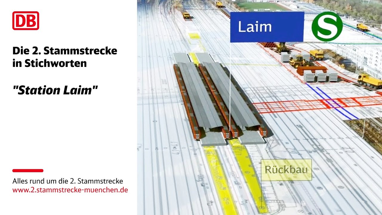Stichworte zur 2. Stammstrecke: &bdquo;Station Laim&ldquo;