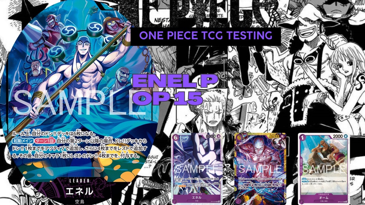 ONE PIECE TCG OP 15 ENEL P - FINALMENTE UN AGGRO FORTE?