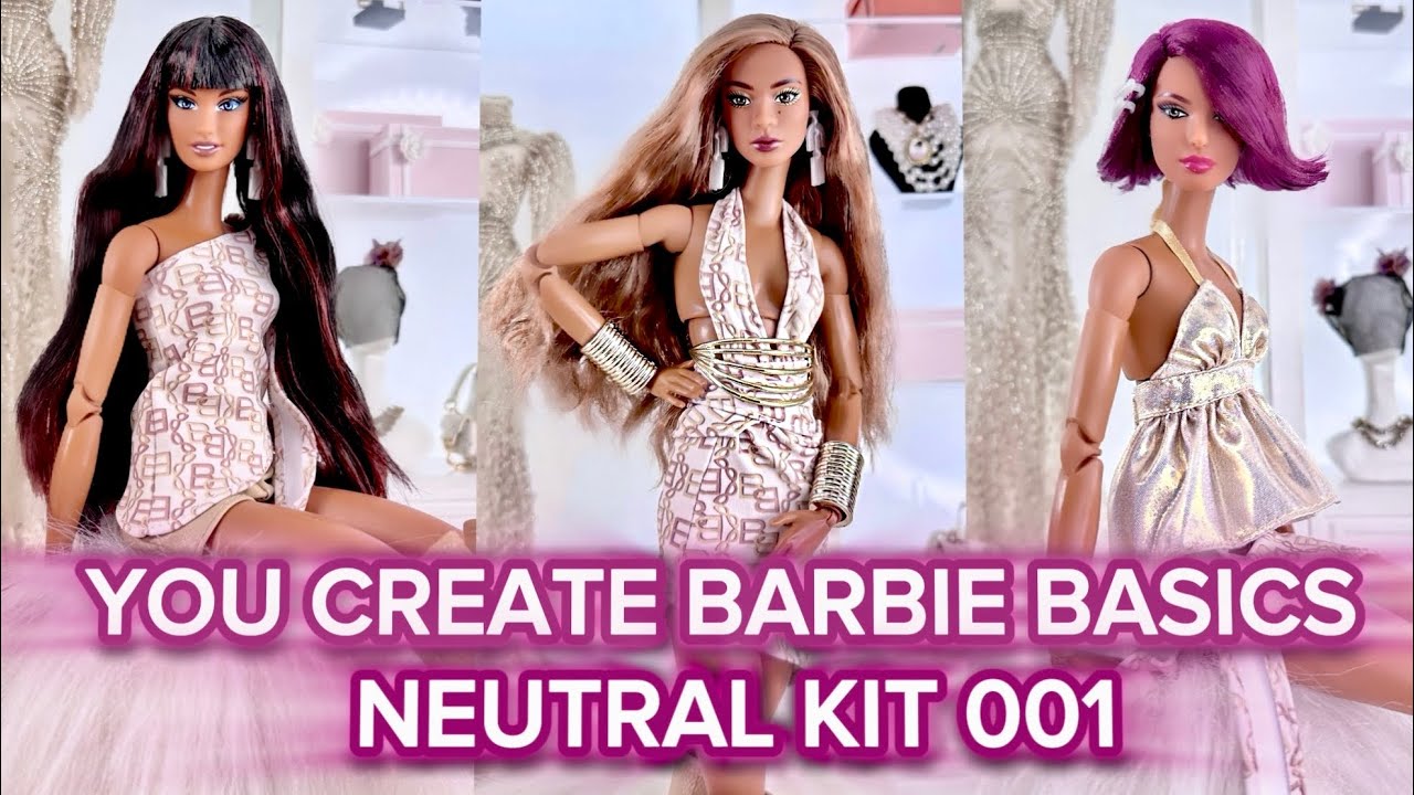 You Create Neutral Kit 001 Collector Review | Barbie Signature Doll Unboxing