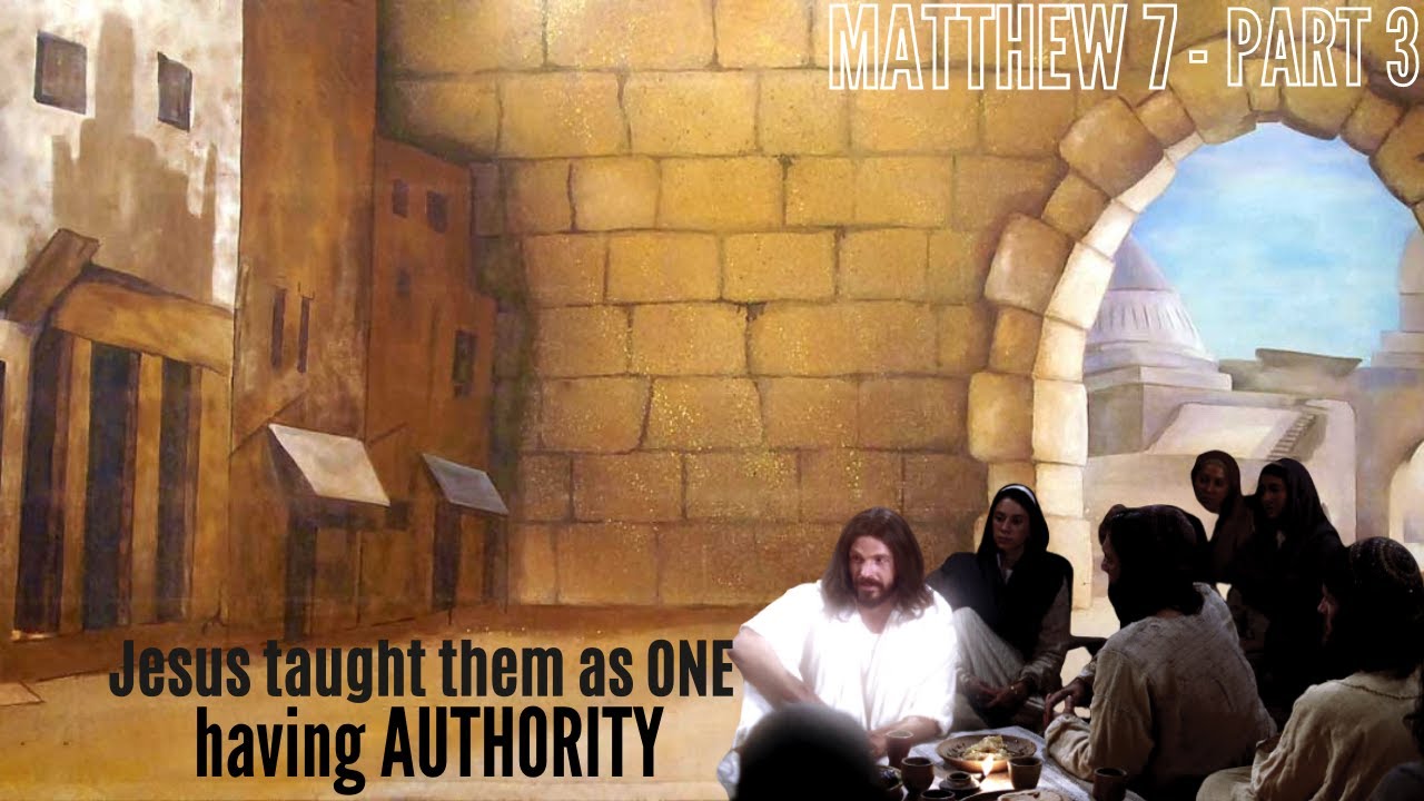 Matthew 7 - Pt 3 - Jesus is the Foundation and the Rock for believers