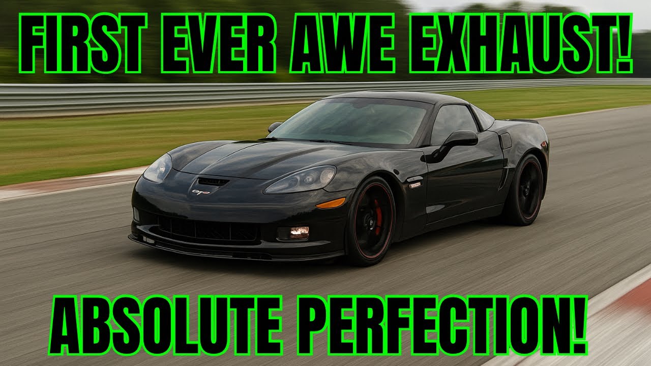 INSANE SOUND! C6 Z06 Corvette gets THE FIRST EVER AWE exhaust - FULL Review!