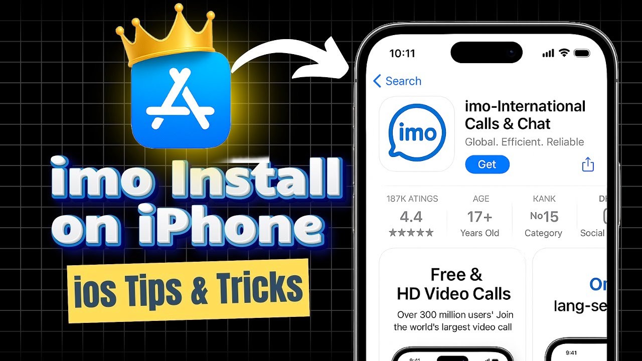 iPhone-এ imo install করুন ফ্রিতে | 