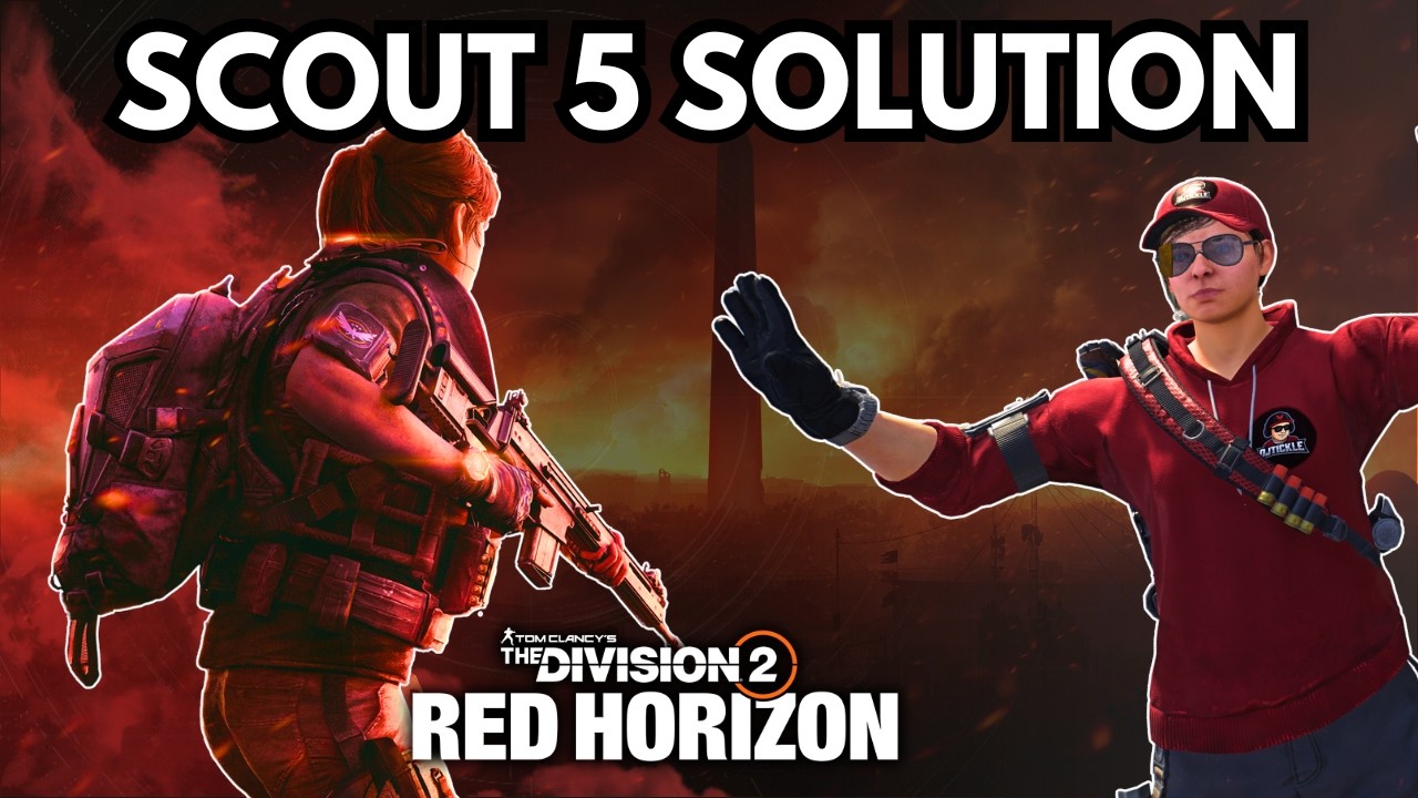 Red Horizon Manhunt Scout 4 Solution.  The Division 2 22nd September 2026