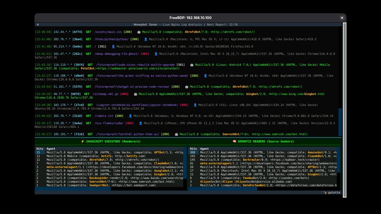 Spot AI Bots Crawling Site In REAL TIME!