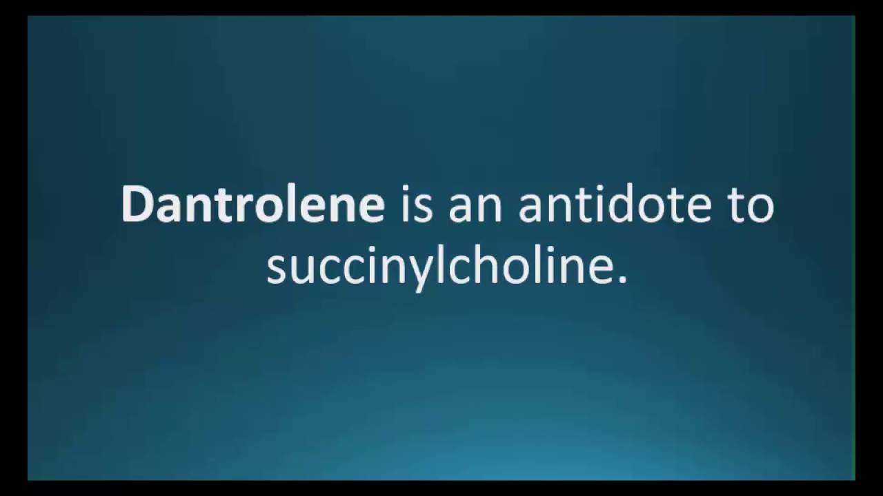 Dantrolene  (Pharmcabulary for Memorizing Pharmacology Chapter 5 Neuro Flashcard)