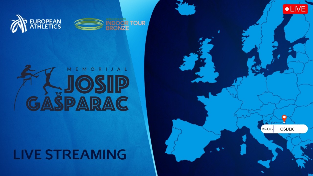 Memorial Josip Gašparac 2026, Osijek (CRO)- World Athletics Indoor Tour Bronze