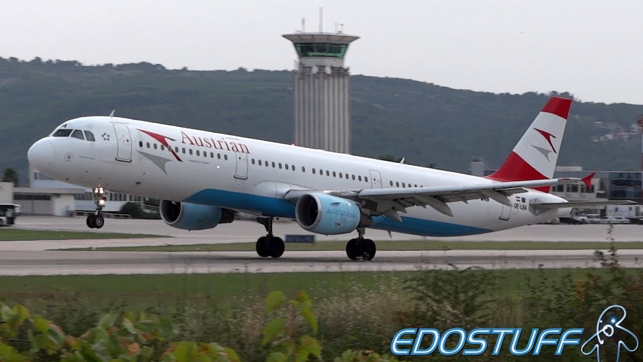 Austrian Airlines - Airbus A321-111 OE-LBA - Takeoff from SPU/LDSP Split airport