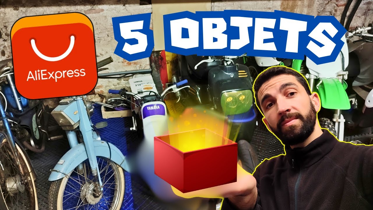 5 ACCESSOIRES ALIEXPRESS VALIDÉE POUR MOTO & ATELIER ! ( de 2€ à 5€ )