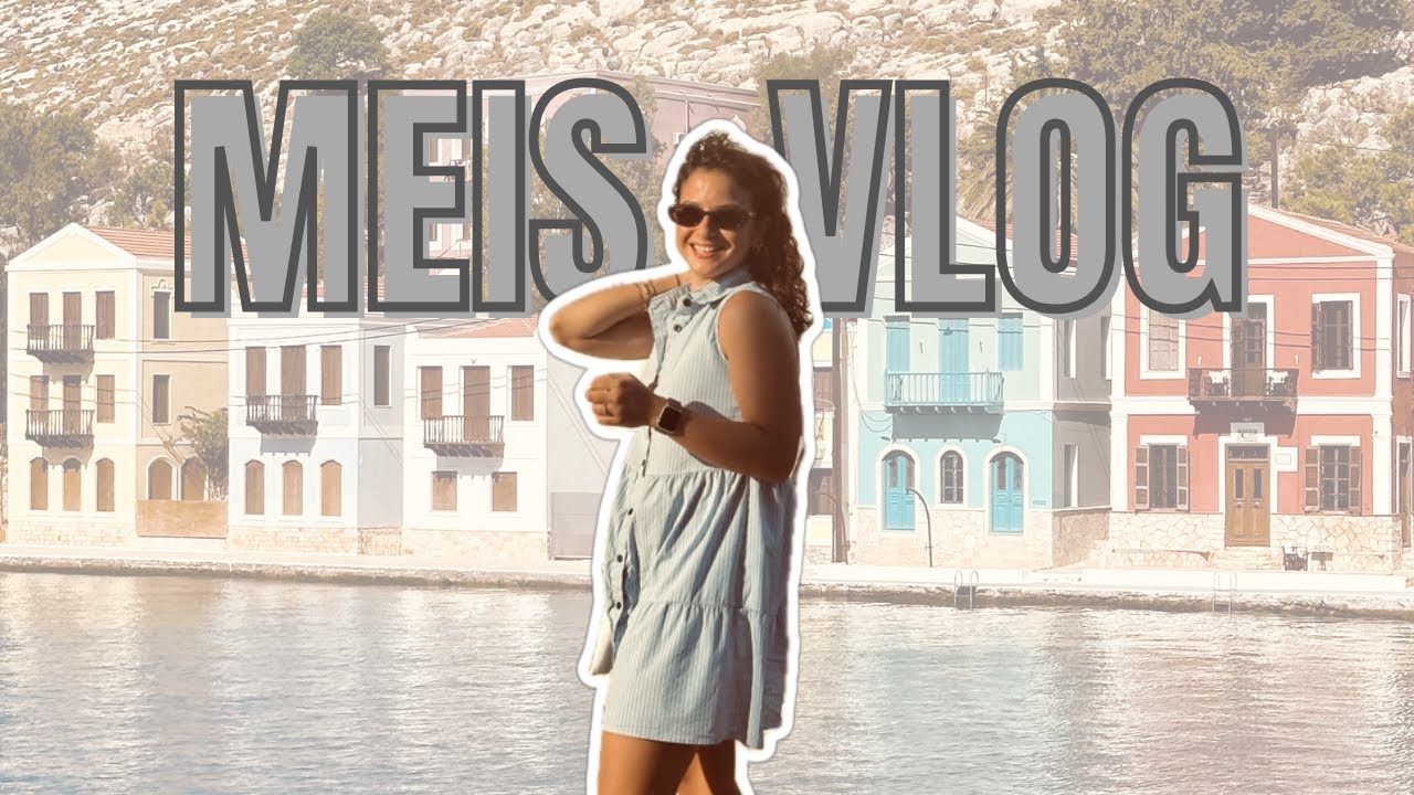 Meis Adası Vlog 🇬🇷 | Kaş’tan Meis’e Günlük Gezi + Yılanla Karşılaşma! 😱