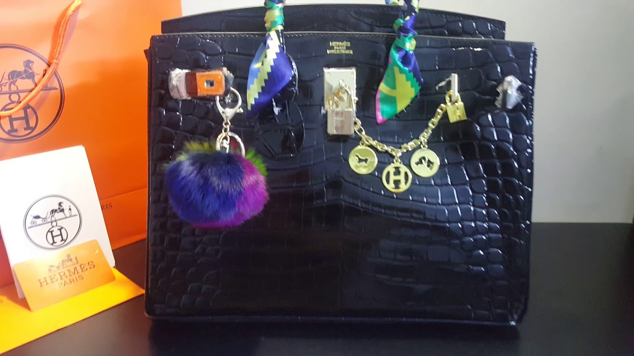 Snake Skin Pattern Handbag