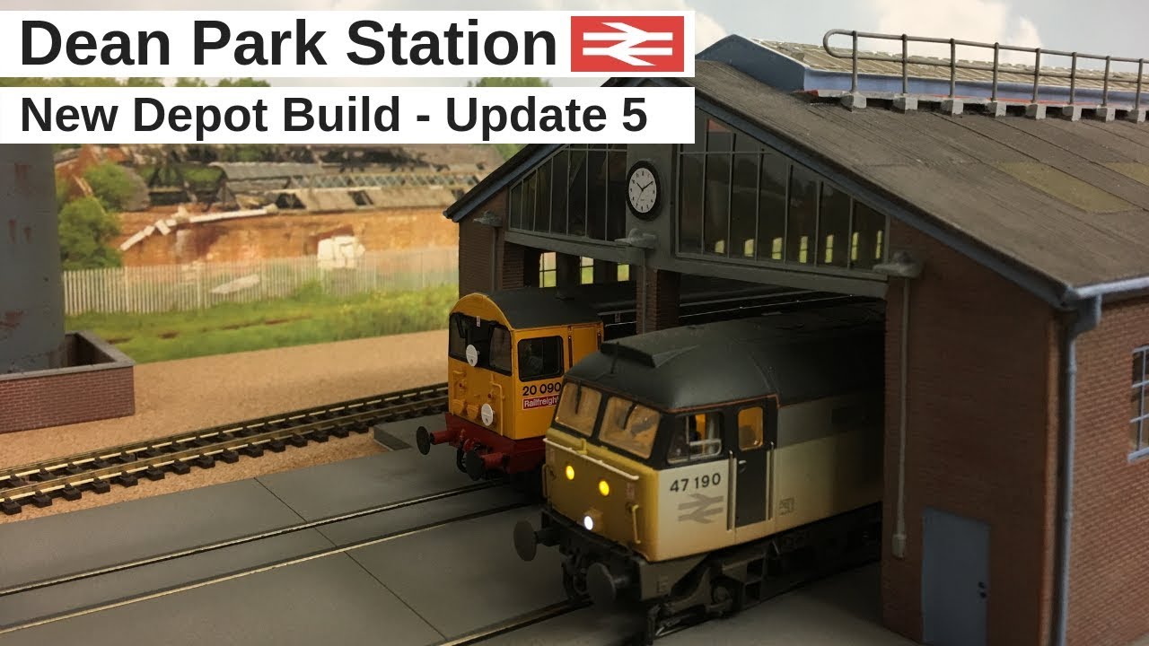 Model Railway New Depot Build Update 5 | Dean Park 211