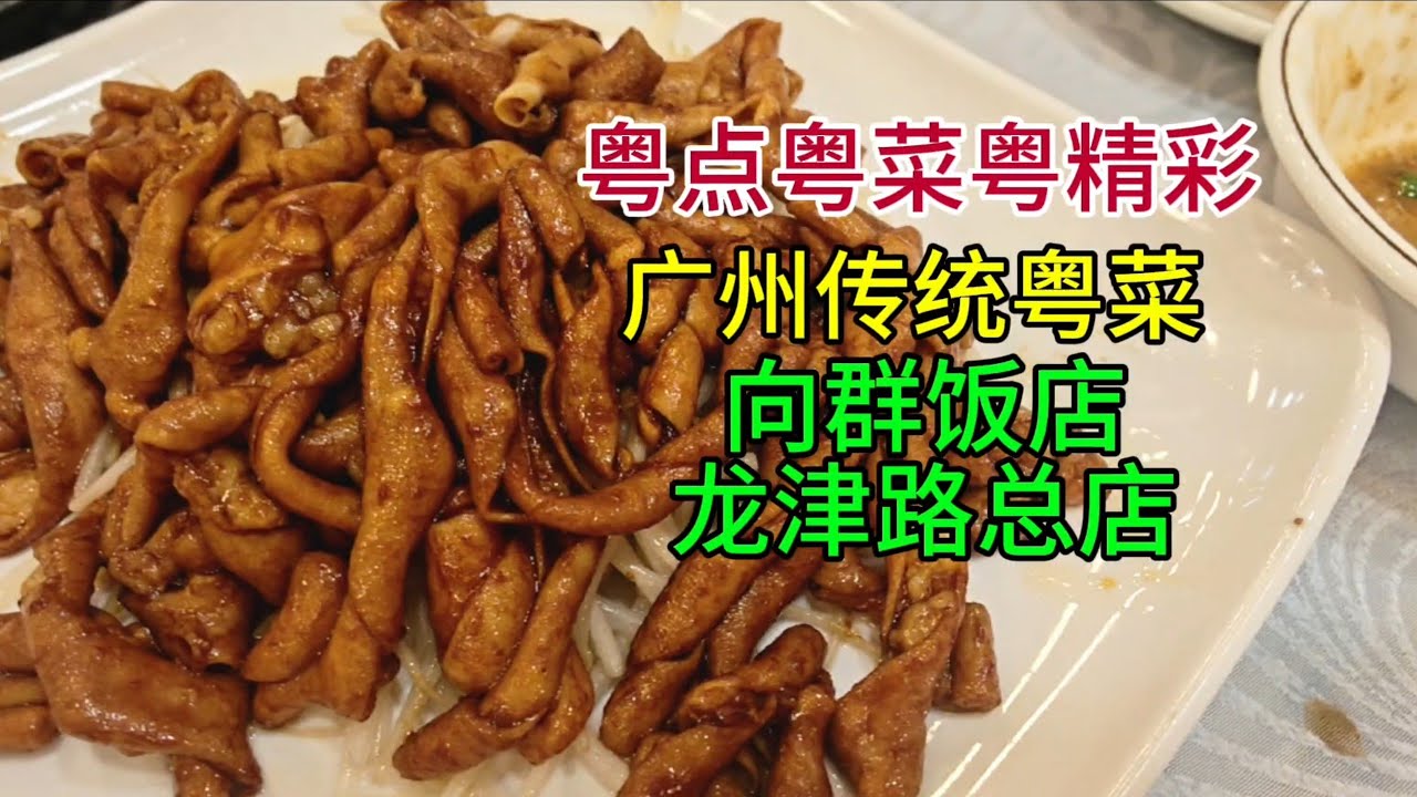 粤点粤菜粤精彩，广州传统粤菜，向群饭店龙津路总店，粤语中字幕2026-3-19