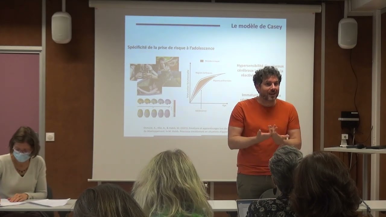 M. Cassotti : Les spécificités des émotions adolescentes et les stratégies de régulation