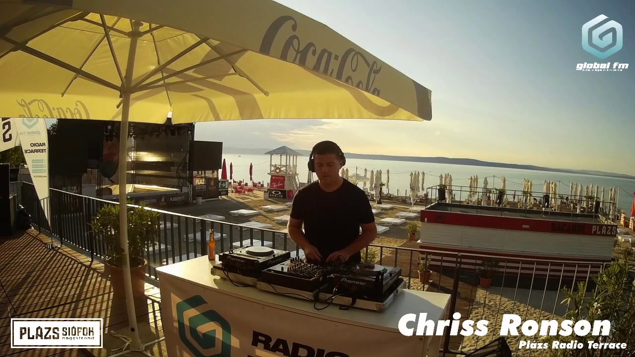Plázs Radio Terrace // Global Fm // Chriss Ronson