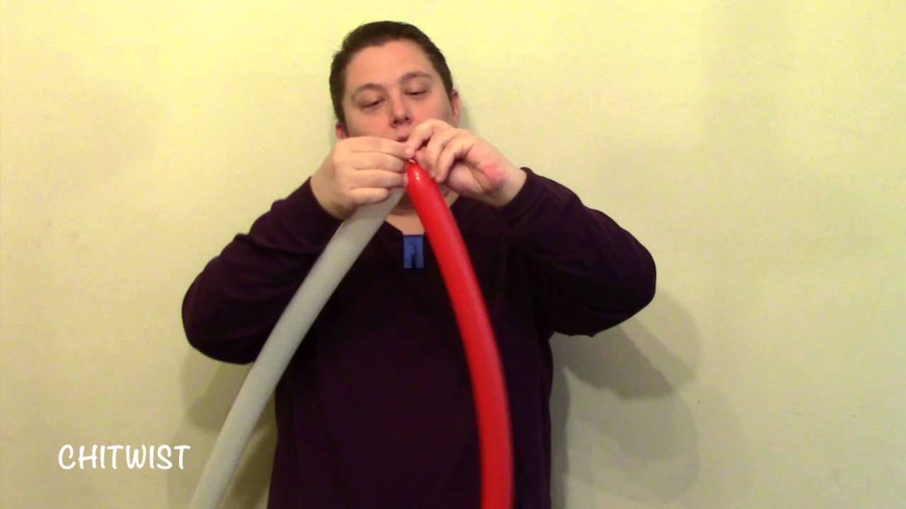 Candy Cane Sword Christmas Balloon | ChiTwist Chicago Balloon Twisting