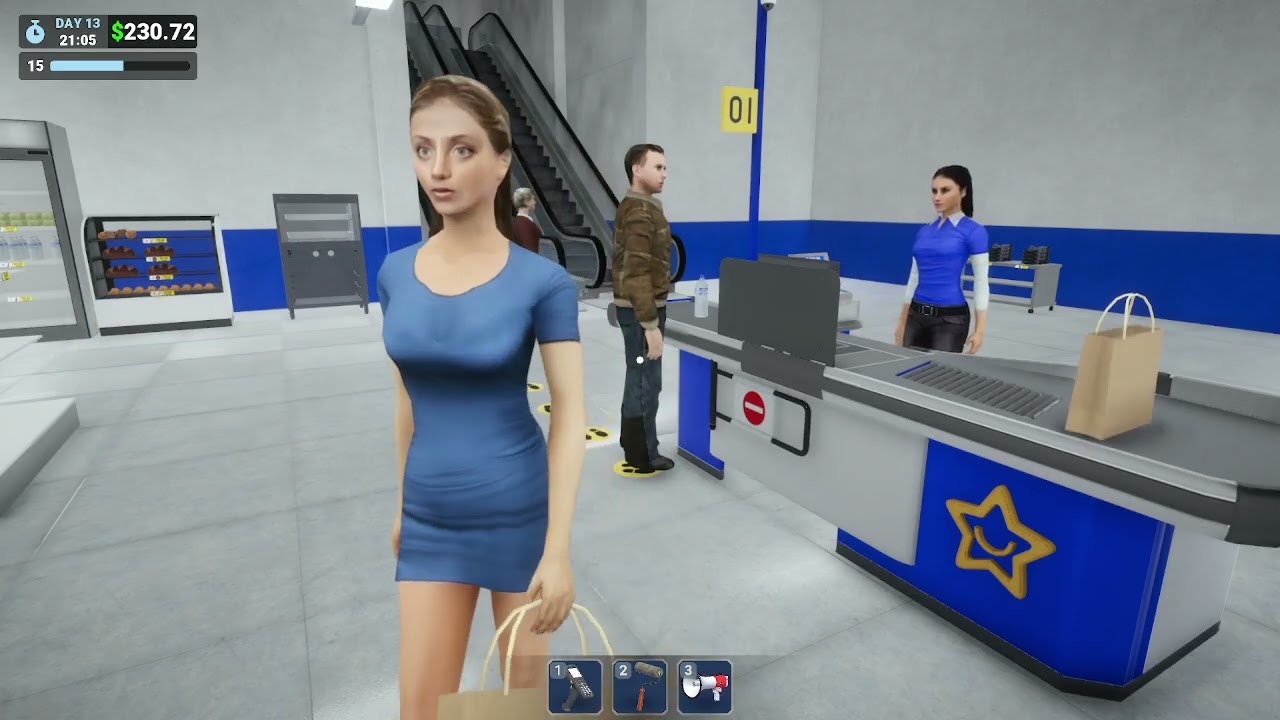 I went bankrupt… had to fire my worker 😭 | Megastore Simulator Part 6