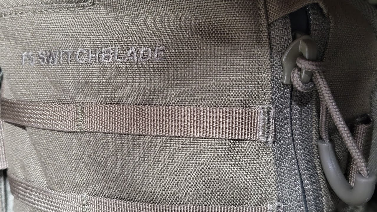 Line 3 my EDC pack the F5 Switchblade and my thoughts behind loadout