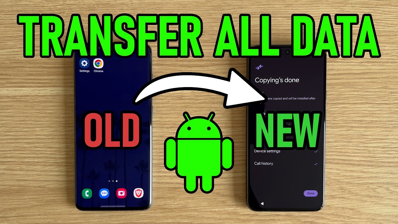 Как перенести ВСЕ данные со СТАРОГО Android на НОВЫЙ Android-телефон