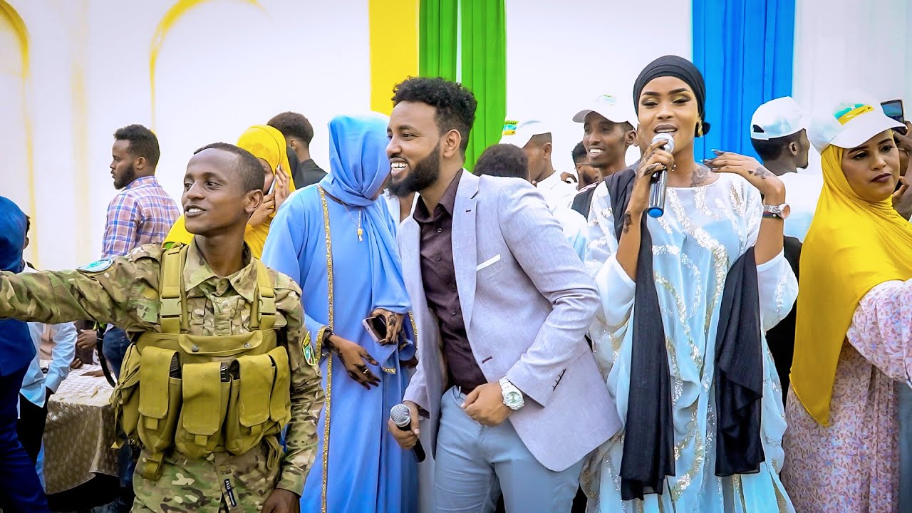 MOHAMED KADHEERI  IYO NAJMA NUURA   HUBKA NACABKA XAFLADII ASHARAAF MUQDISHO 2024