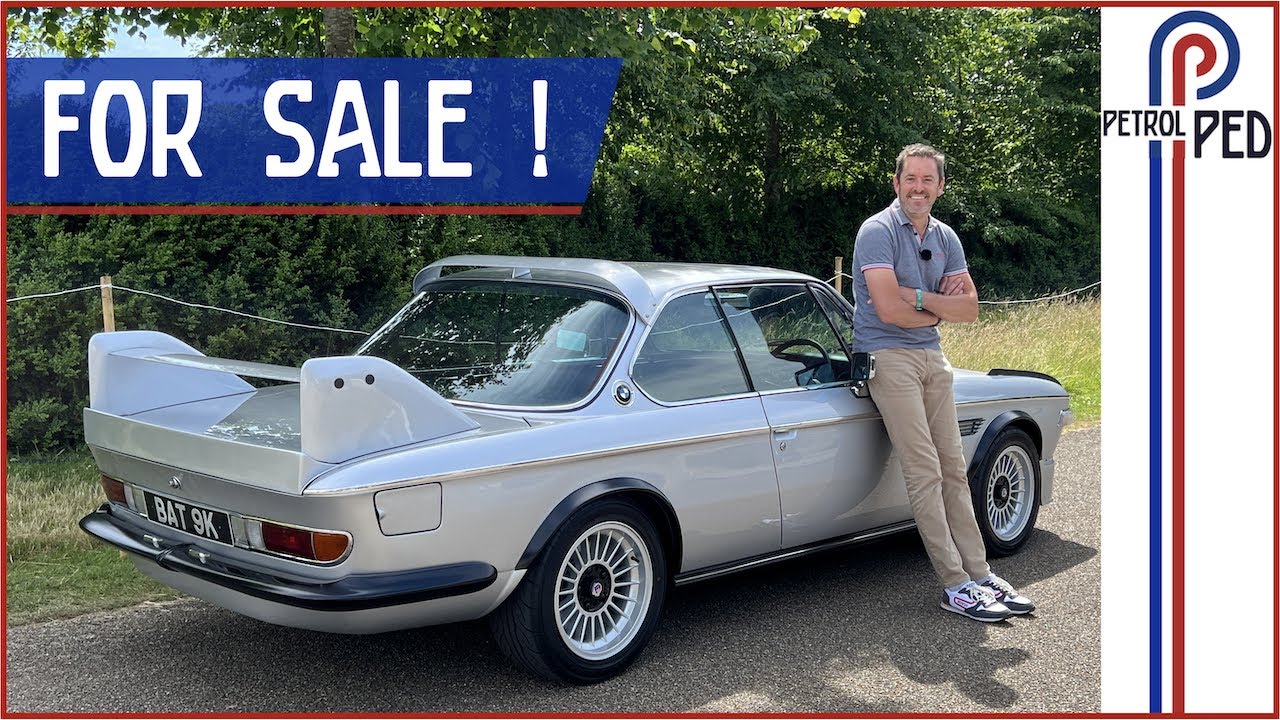 EPIC 450hp TESLA powered BMW 3.0 CSi 'Batmobile' - Lightening Quick and For Sale !!!