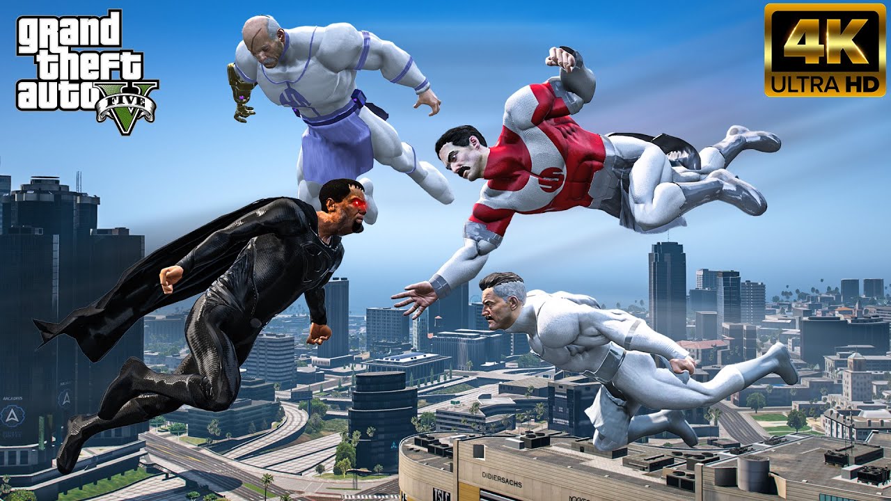 GTA 5 - General Zod VS Viltrumites | Epic Battle!