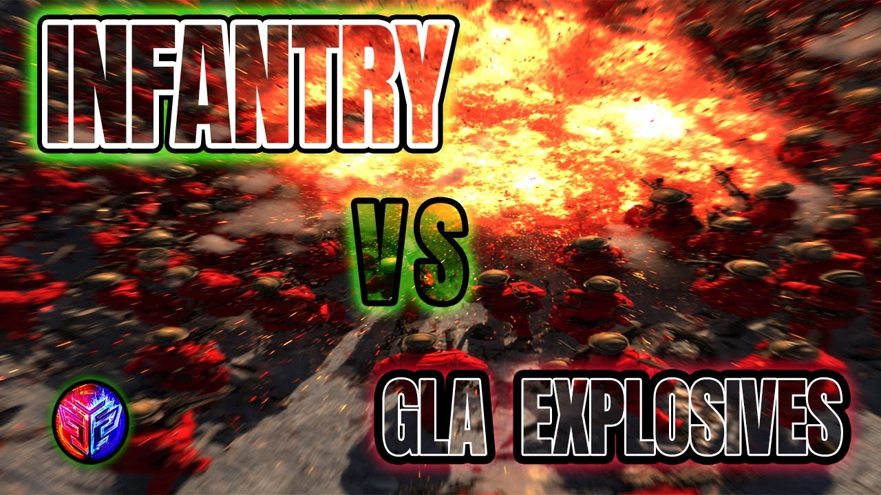 ONE STEP = DEATH 💣 | CHINA INFANTRY vs GLA EXPLOSIVES