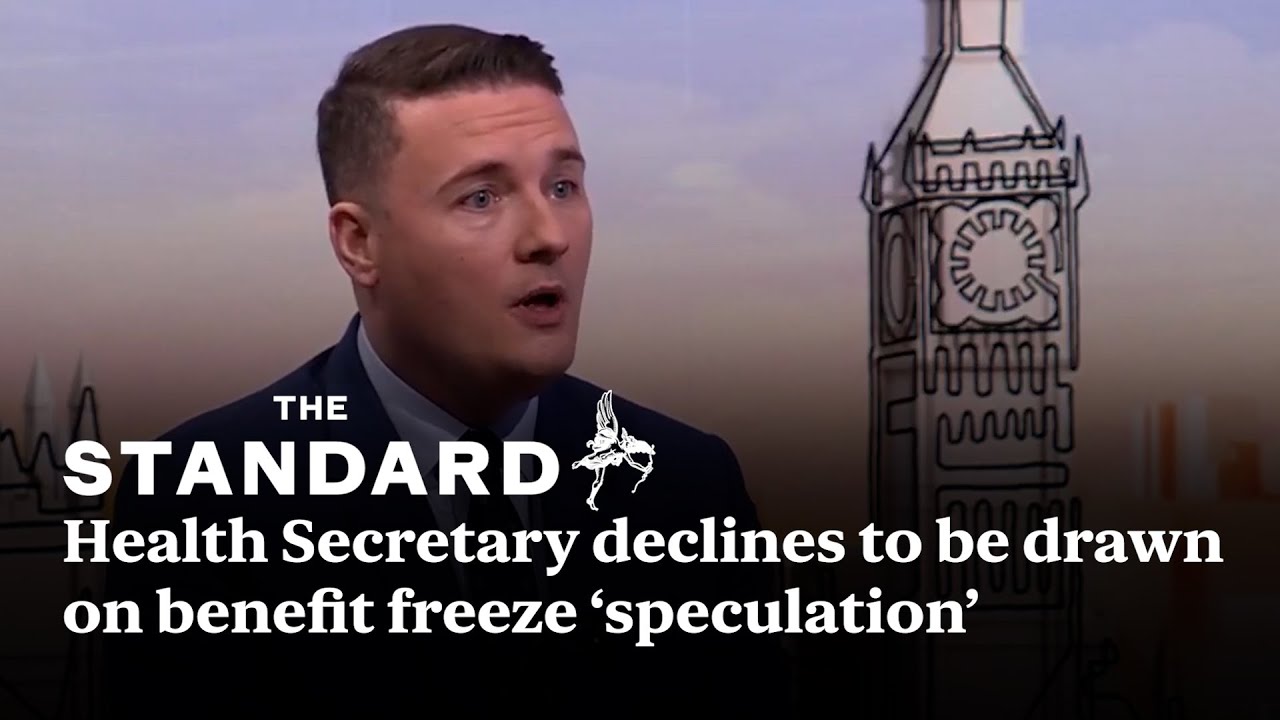 Health Secretary declines to be drawn on benefit freeze &lsquo;speculation&rsquo;