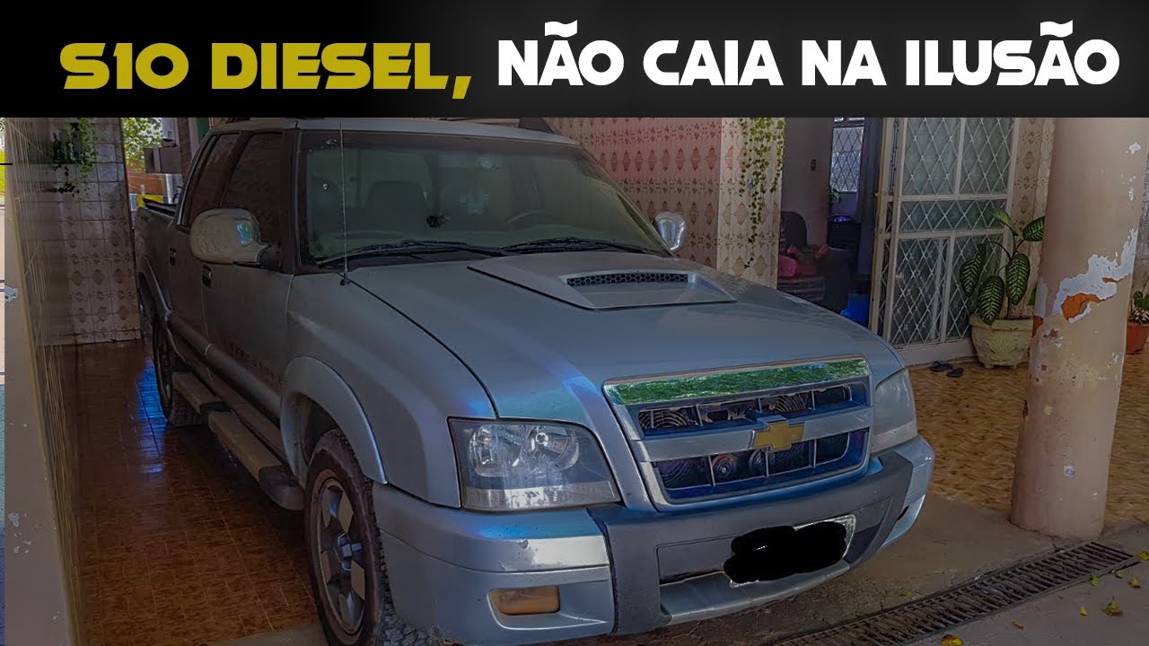 TER UMA S10 PITBULL DIESEL POR CONSUMO, E ILUS&Atilde;O!