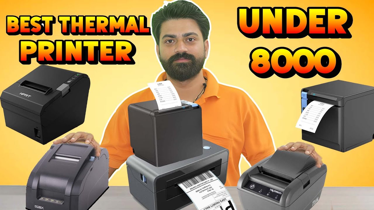 Best Thermal Printer Under 8000, 7000 | Top Receipt & Label Printers 2025 | Best Thermal Printer