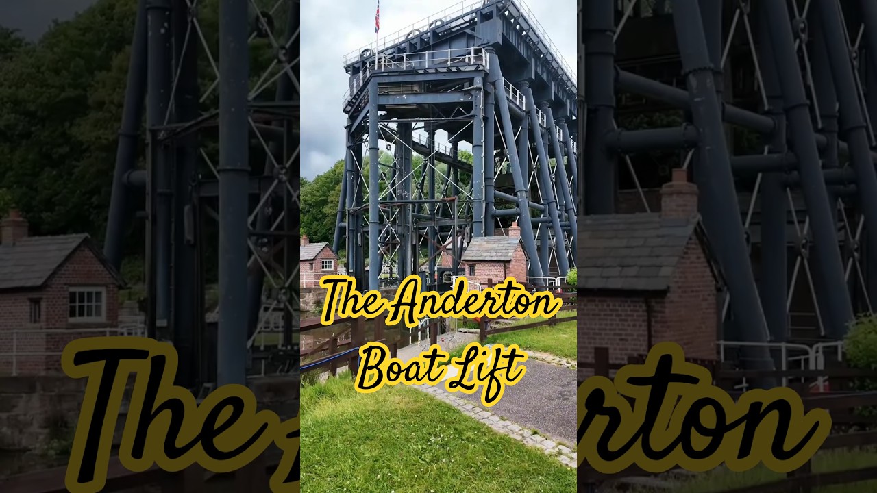 This 130-Year-Old Boat Lift Still Works and It's Mind-Blowing #canallife #engineering