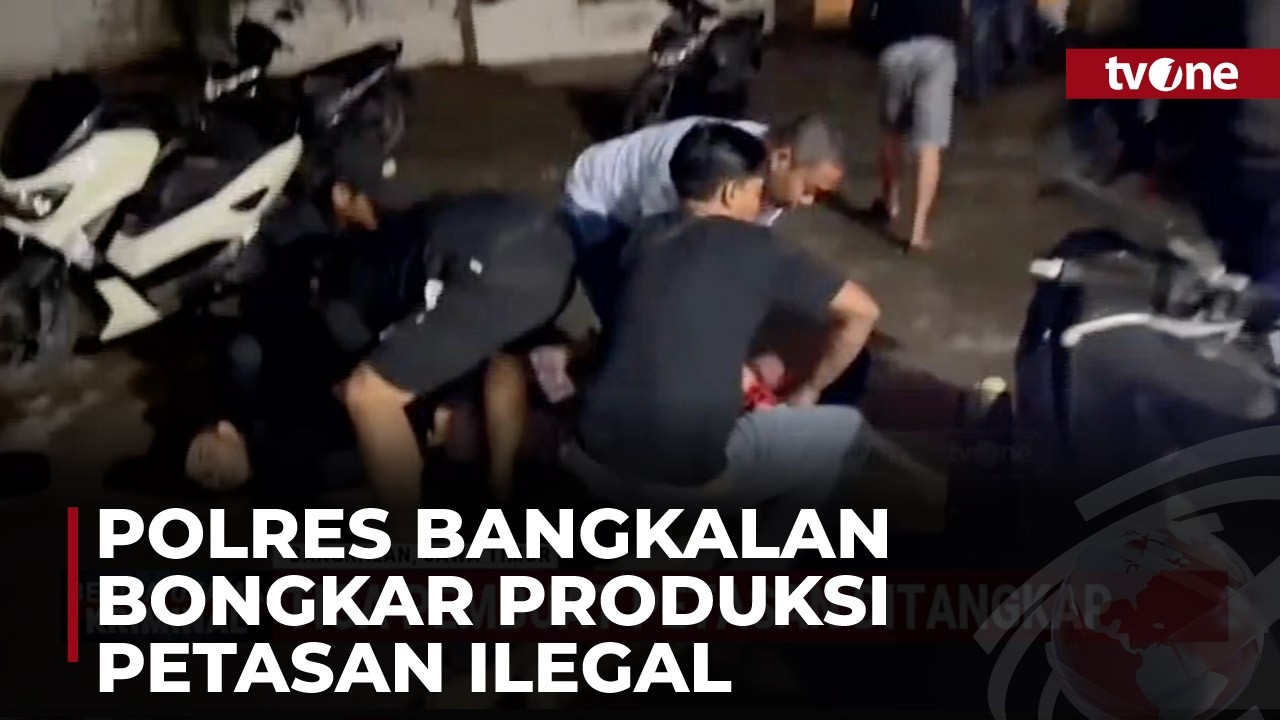 Tiga Pembuat Petasan Diamankan Polisi Beserta Barang Bukti Mesiu