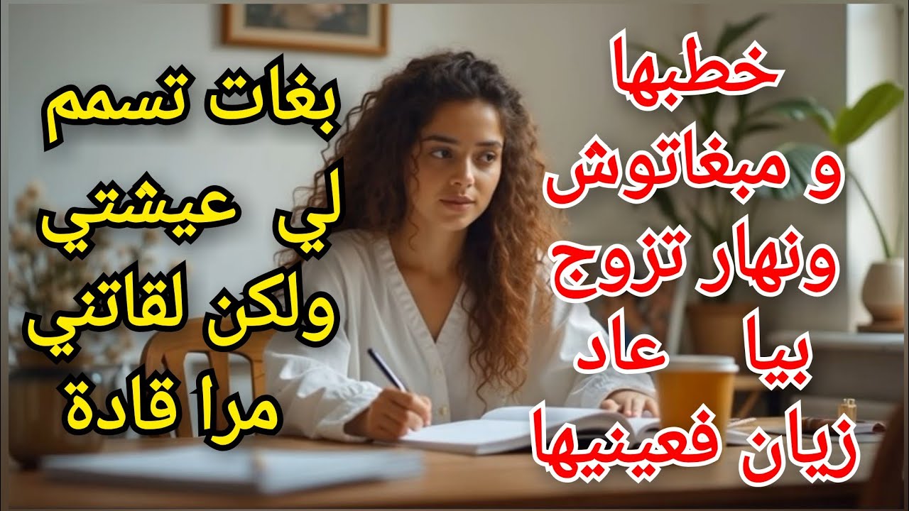 خطبها و مبغاتوش ونهار تزوج بيا عاد زيان فعينيها.. ولكن لقاتني مرا حرة غرة