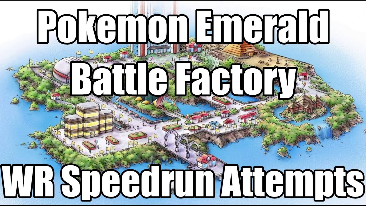 Pokemon Emerald Battle Factory - L50 Singles Speedruns for Silver/Gold Symbol WR